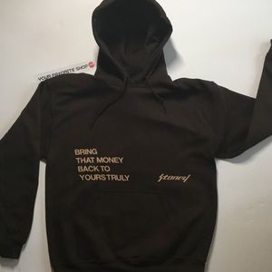 Post Malone Hoodie Brown